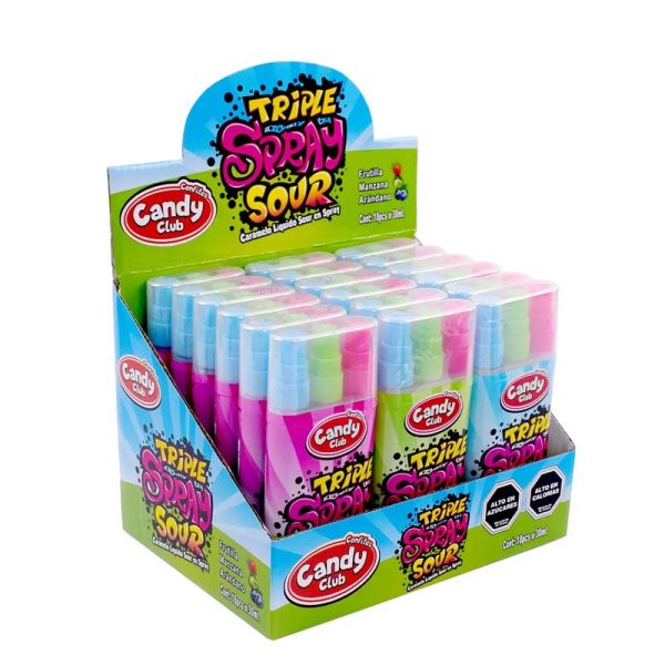 triple spray sour dulces ácidos