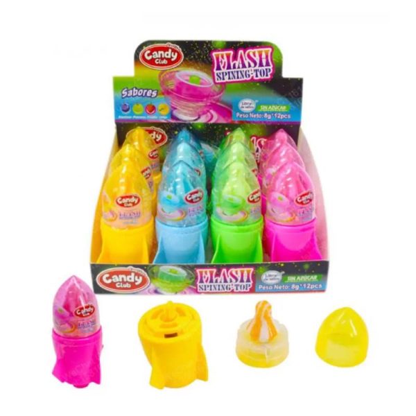 Juego flash spining top Trompo Luminoso