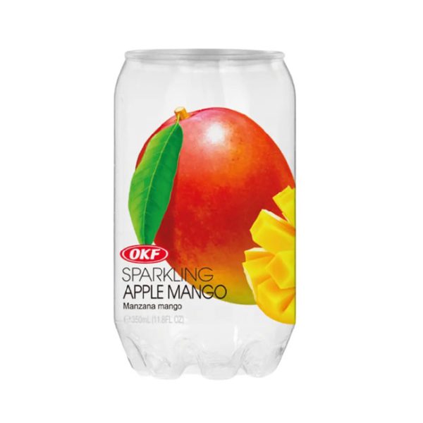 Agua gasificada Sparkling Manzana Mango 350 ml OKF