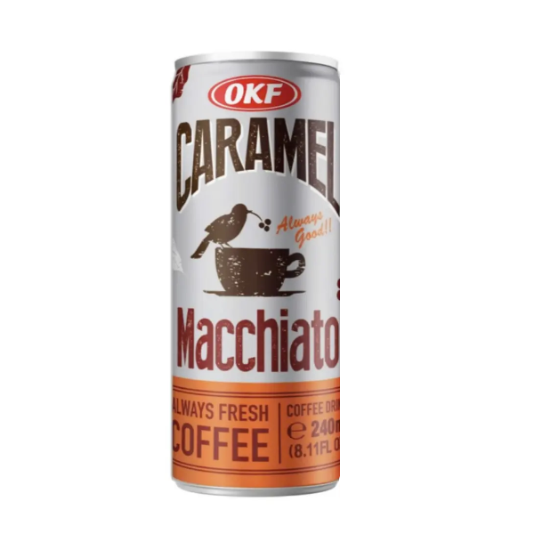 Lata de café Caramel macchiato OKF