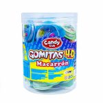 Gomitas 4D macarrón con centro líquido