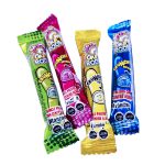 yummy gum rods chicle con centro ácido