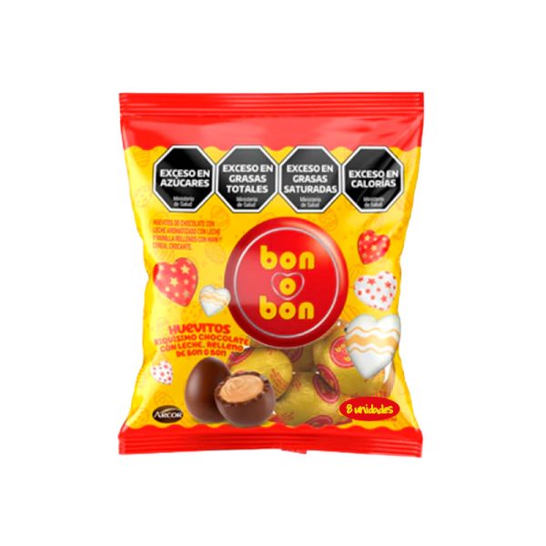Bon o Bon Bolsita huevitos x8 unidades