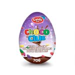 Choco Club huevitos de chocolate relleno con chips de chocolate