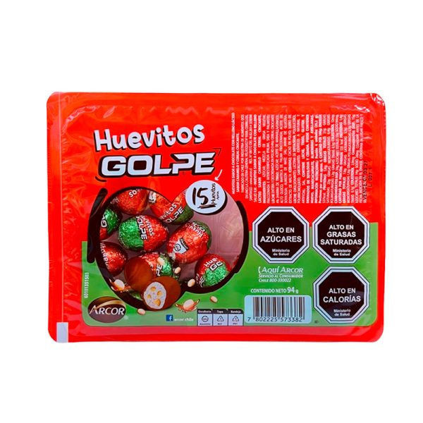 Huevitos de Pascua Golpe x 15 unidades