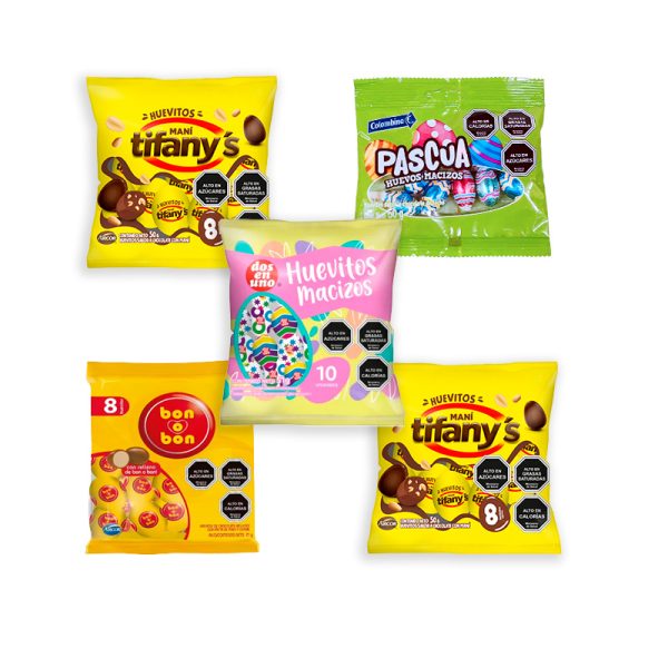 pack bolsitas de huevitos de pascua