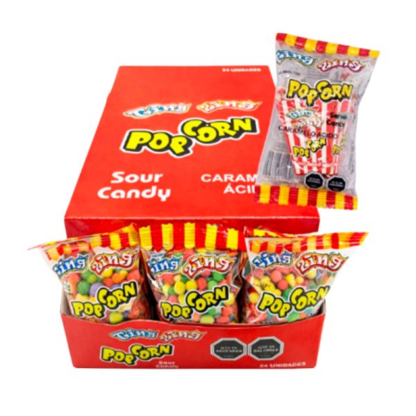 Pop corn sour candy de jojo