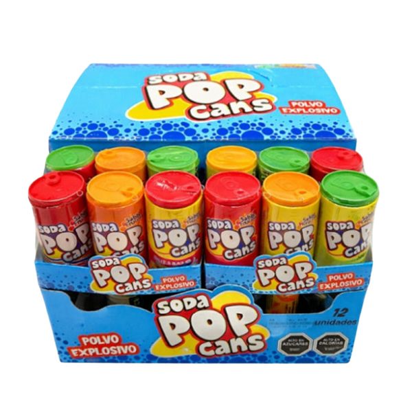 Soda Pop Cans dulce de Jojo