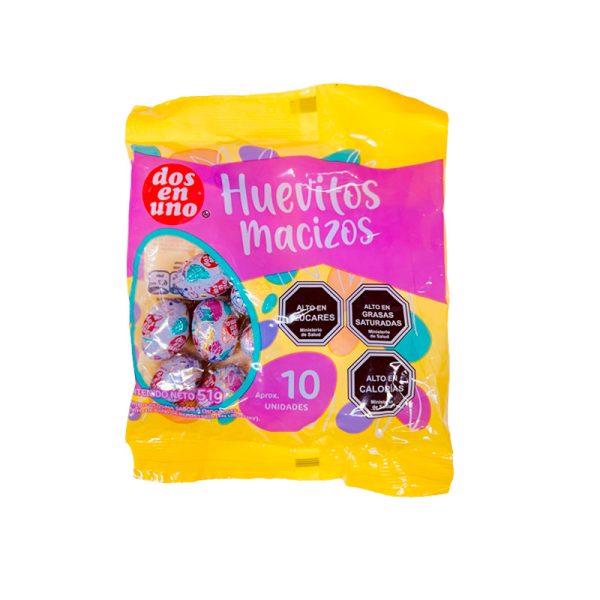 Dos en Uno Bolsita huevitos x10 unidades