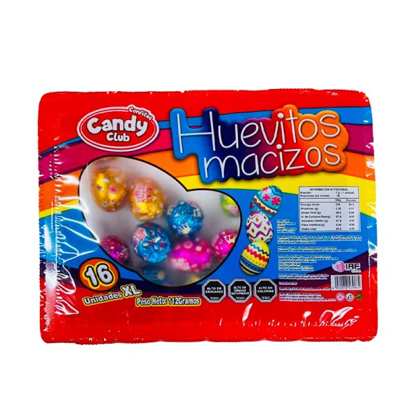 huevitos de chocolate macizos de candy club