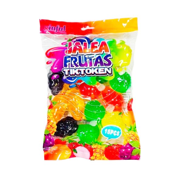 Jalea Frutal Tiktoken Xinful de 15 unidades