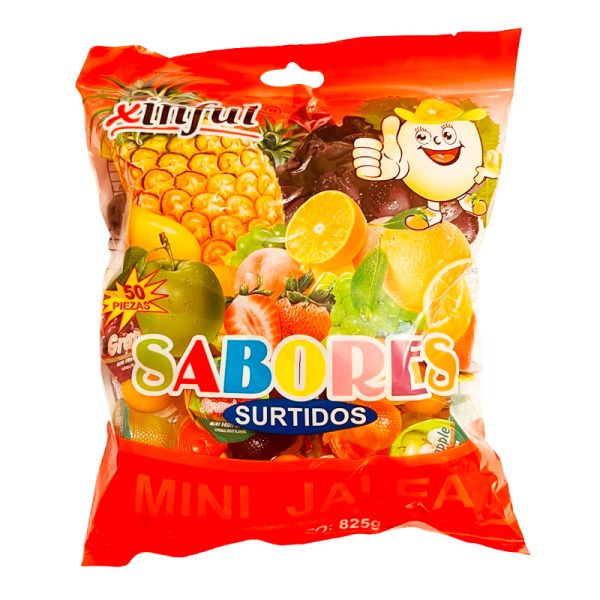 Mini Jaleas Sabores frutales x50 unidades Xinful