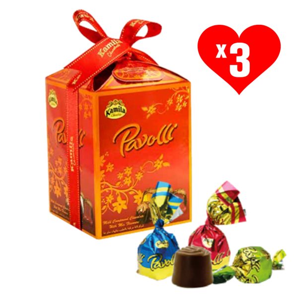 Pack 3 Caja de Regalo Bombón Pavolli