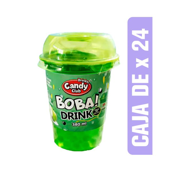Boba Drink Manzana x24