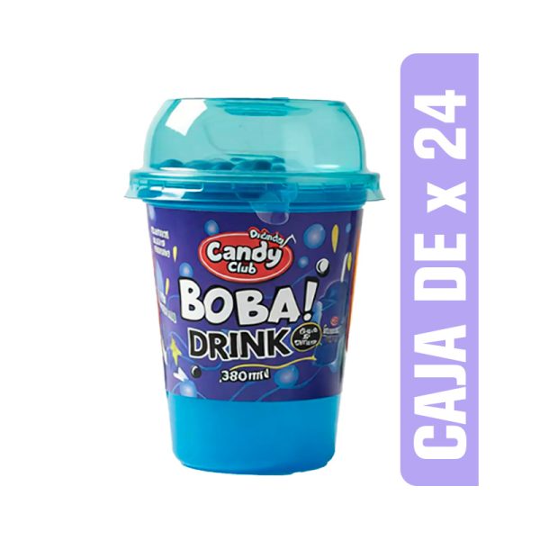 Boba Drink frambuesa Azul x24