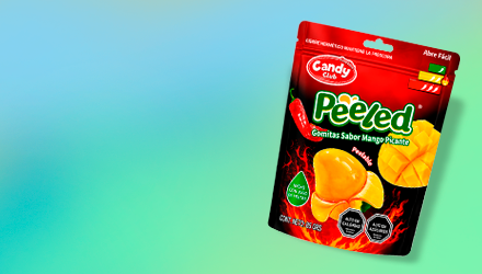 gomitas peeled de mango picante cnady club