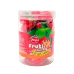 Gomita sabor Frutilla con centro liquido en pote de 30 unidades