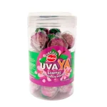 Gomita sabor uva con centro liquido